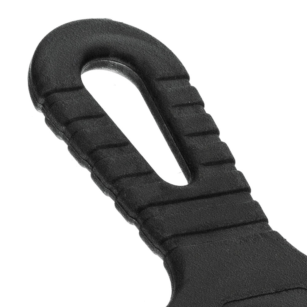 Шпатель из нержавеющей стали, 350 мм, зуб 8 х 8 мм, пластмассовая ручка Сибртех (85477)