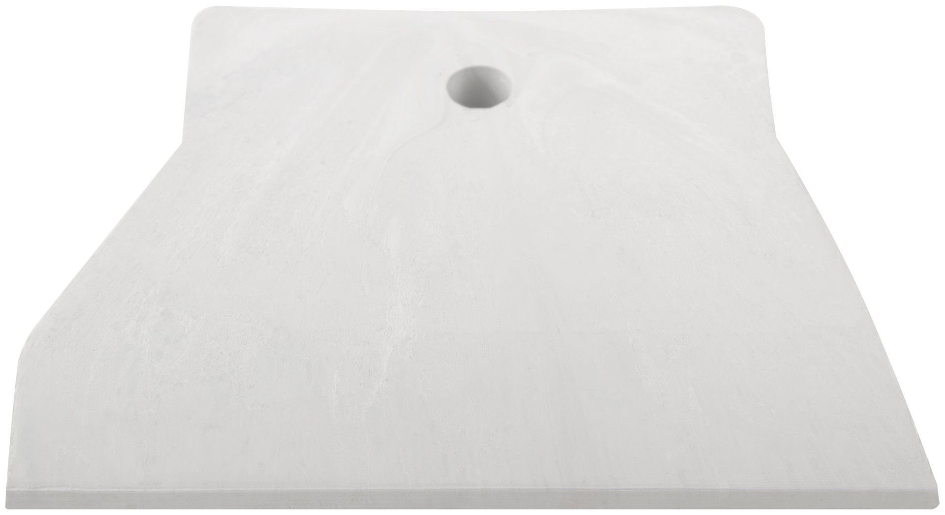 Шпатель резиновый белый 100 мм (06886)