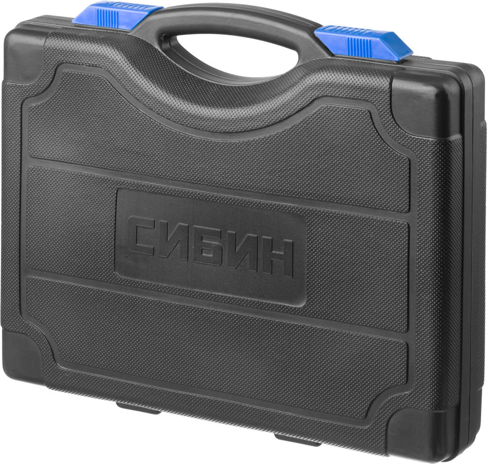 Универсальный набор инструмента 56 предм. 1/2+1/4 СИБИН 27765-H56