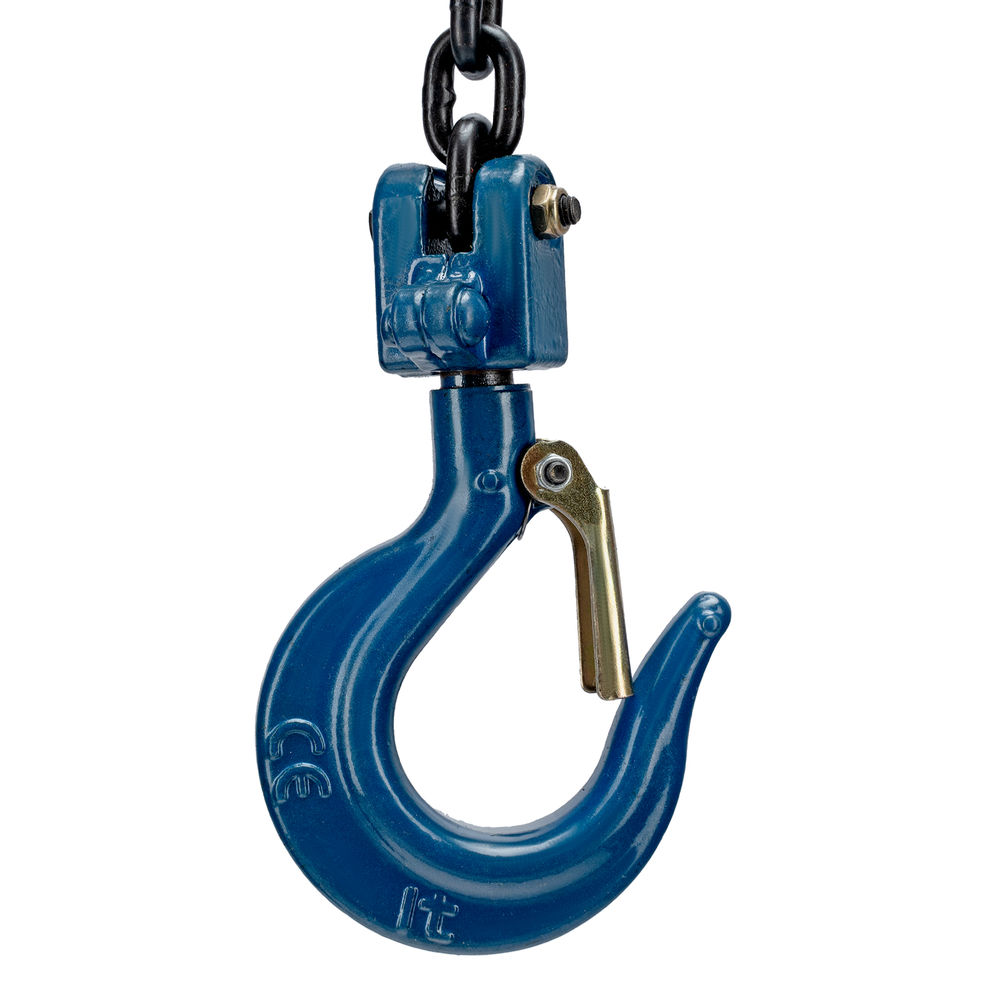 Таль цепная, 1 т, h подъема 2.5 м, расстояние между крюками 350 мм Stels (51944)