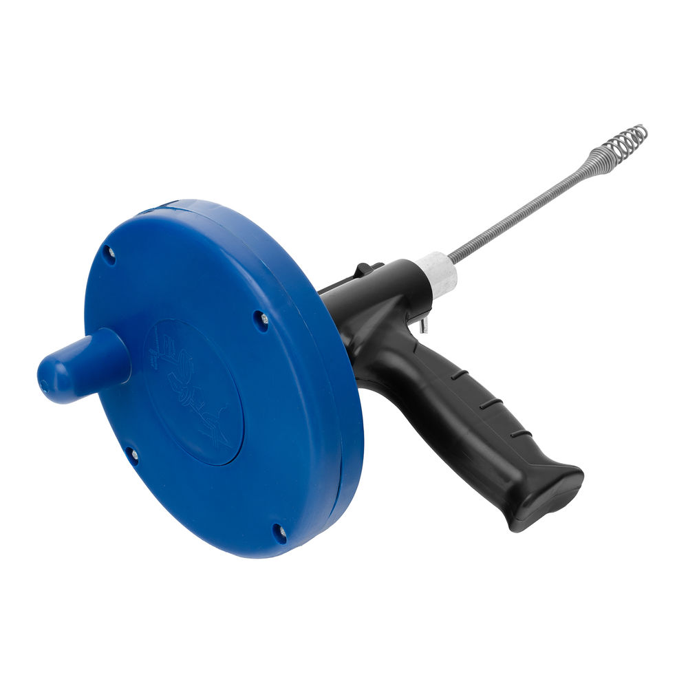 Трос для прочистки труб, L-3,3 м, D 6 мм, пластмассовый корпус Сибртех (92464)