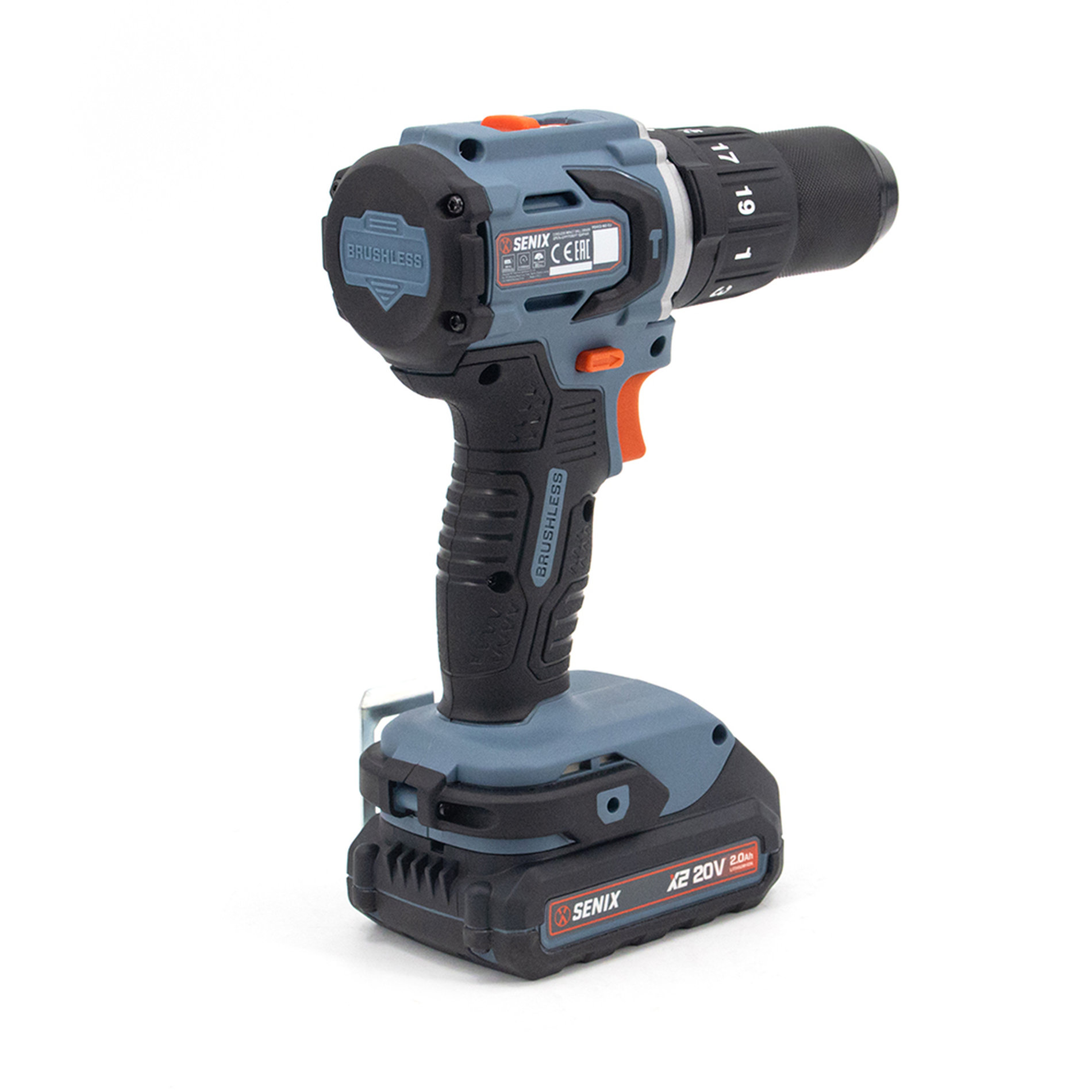 Ударная дрель-шуруповерт, 60 Нм, без АКБ и ЗУ X2 20В