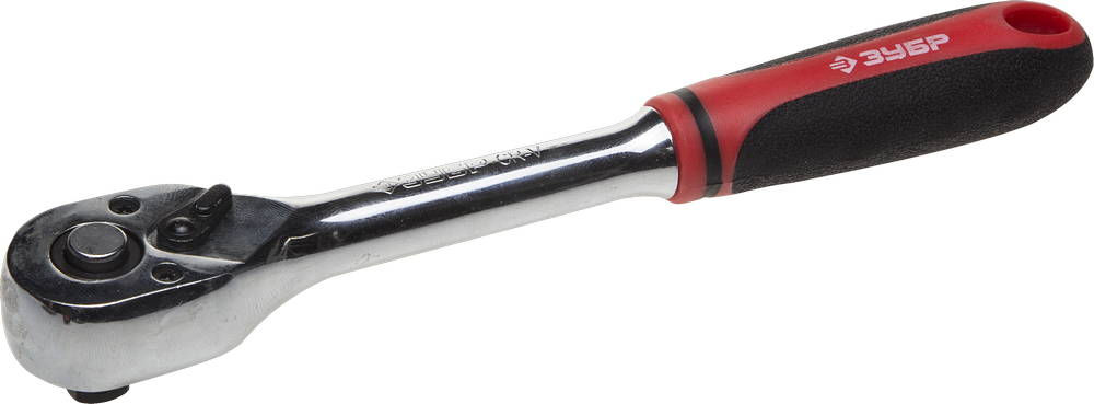 Трещотка для торцовых головок 1/4 72 зубца ЗУБР 27736-1/4