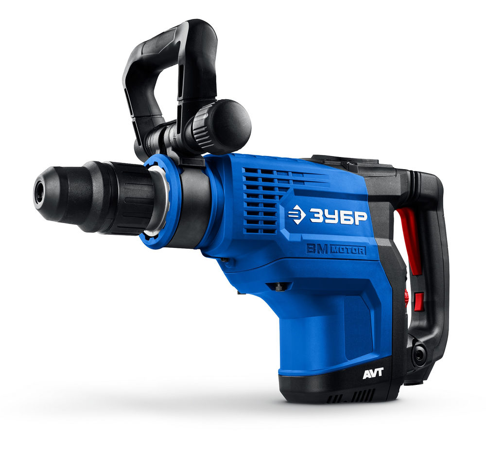 Перфоратор SDS-Max бесщеточный 48 мм 1400 Вт АВТ Профессионал ЗУБР ЗПМБ-48-1400 ЭВ