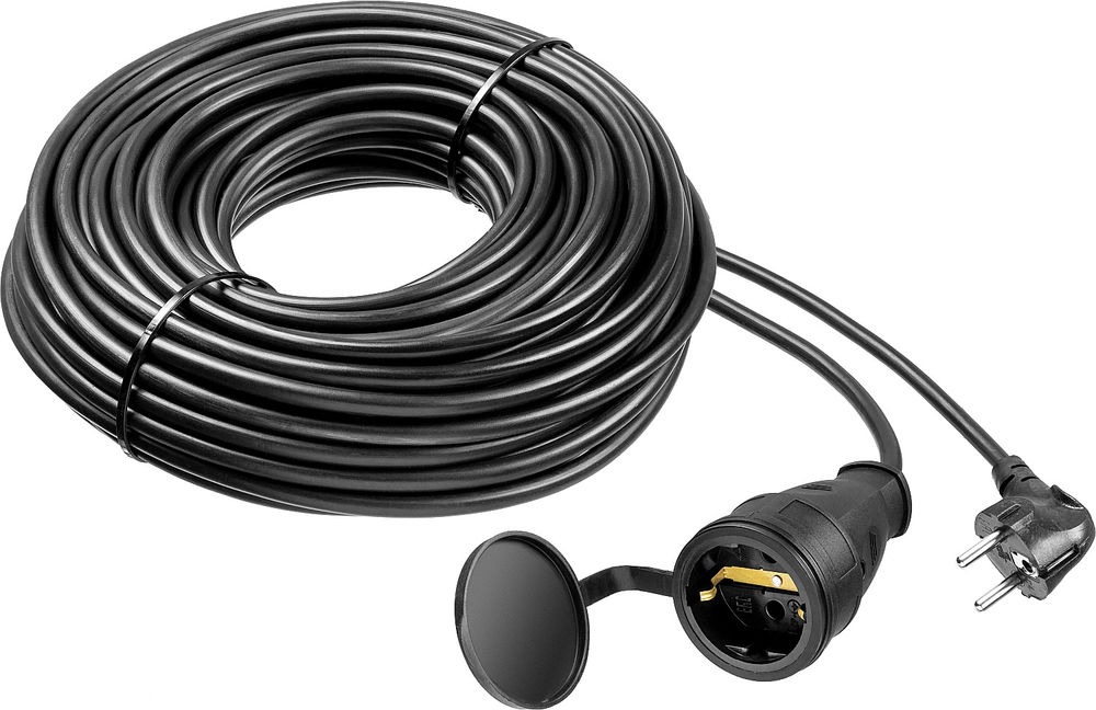 Удлинитель-шнур силовой ПВС 3 x 1.5 мм2 30 м 3500 Вт IP44 ЗУБР ПВС-315-Ш Профессионал 55020-30