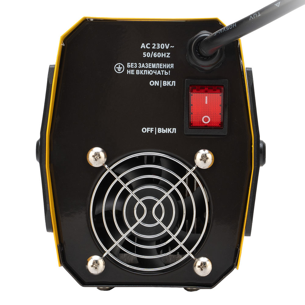 Аппарат инверторный дуговой сварки DS-200 Compact, 200 А, ПВ 70%, диаметр электрода 1.6-5 мм Denzel (94373)