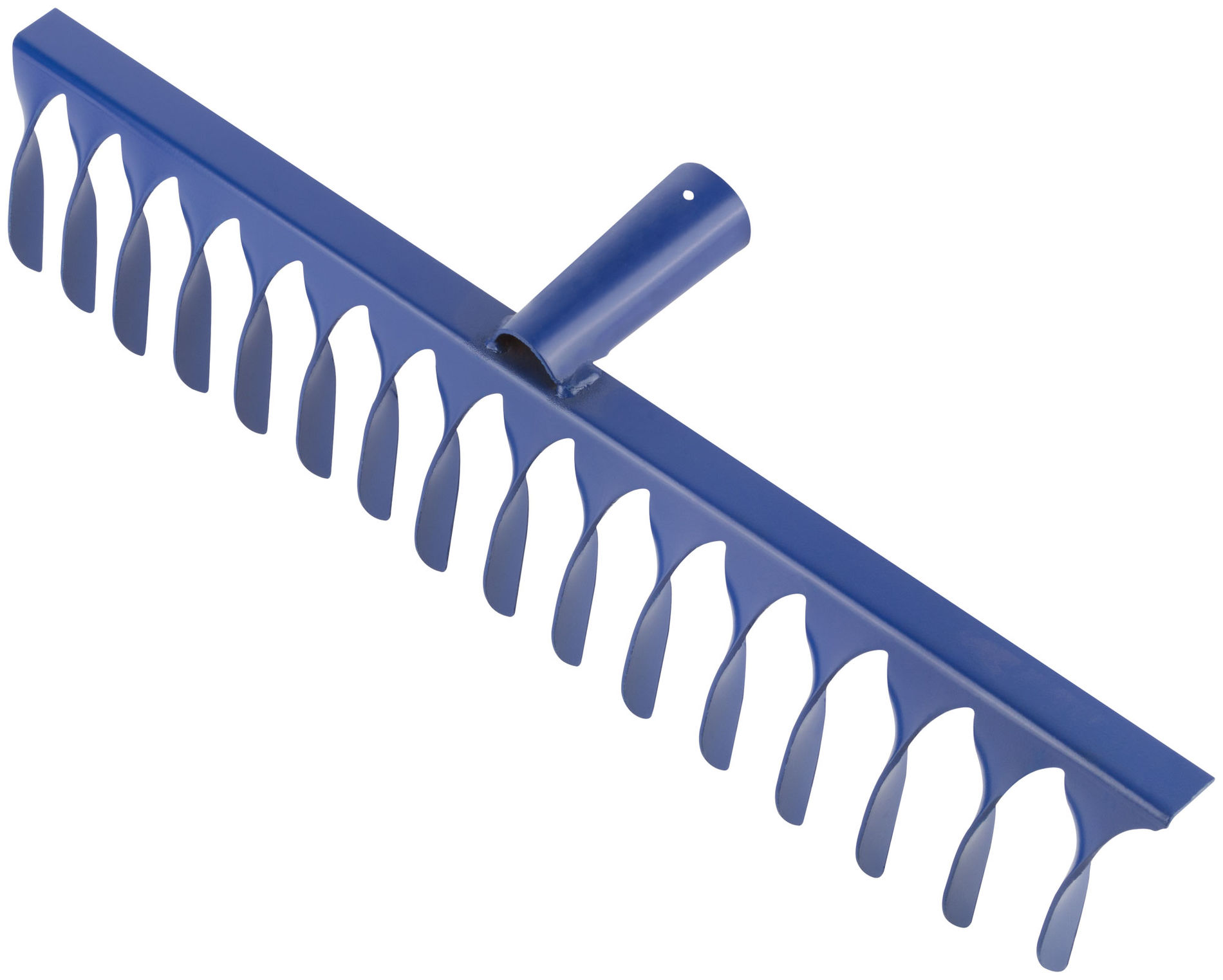 Грабли, витой зуб, 16 зубьев, без черенка (76959)