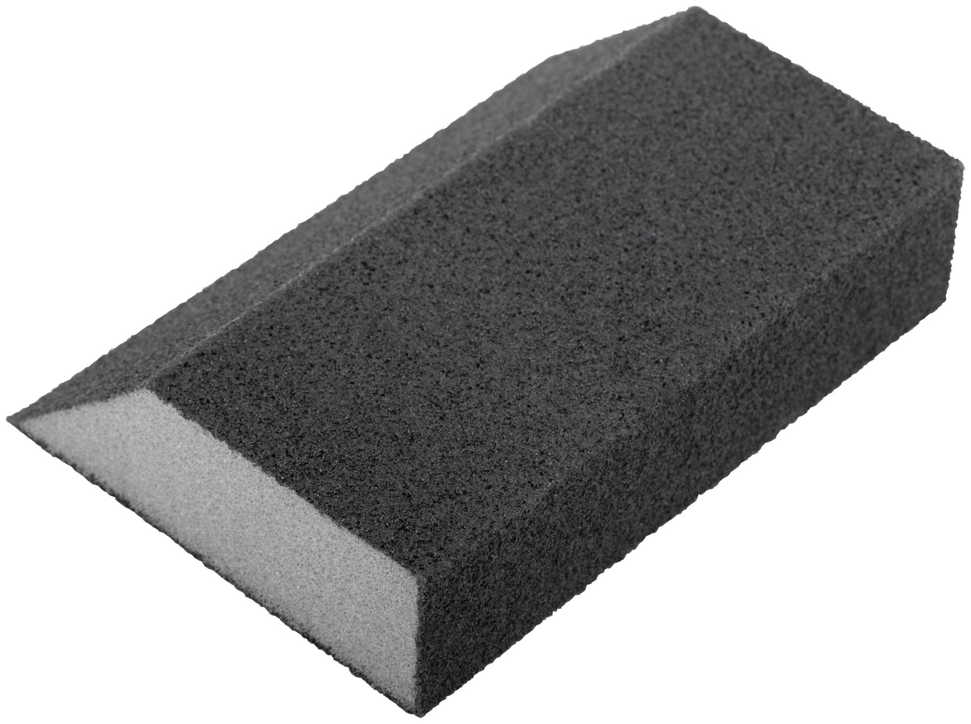 Губка шлифовальная угловая, алюминий-оксидная, 100х70х25 мм, средняя жесткость Р 80 (38373)