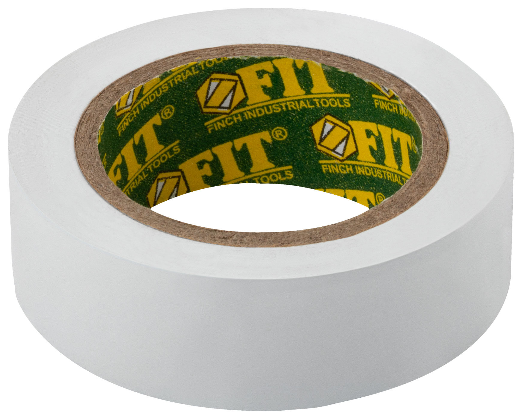 Изолента ПВХ 19 мм. х 0,13 мм х 10 м ( белая ) (11009)