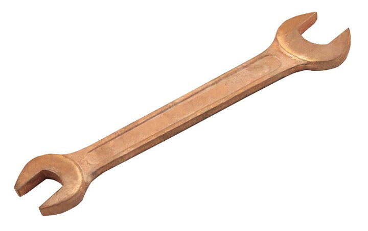 Ключ гаечный рожковый двусторонний 34х36 мм омеднение SITOMO (7811-0482)