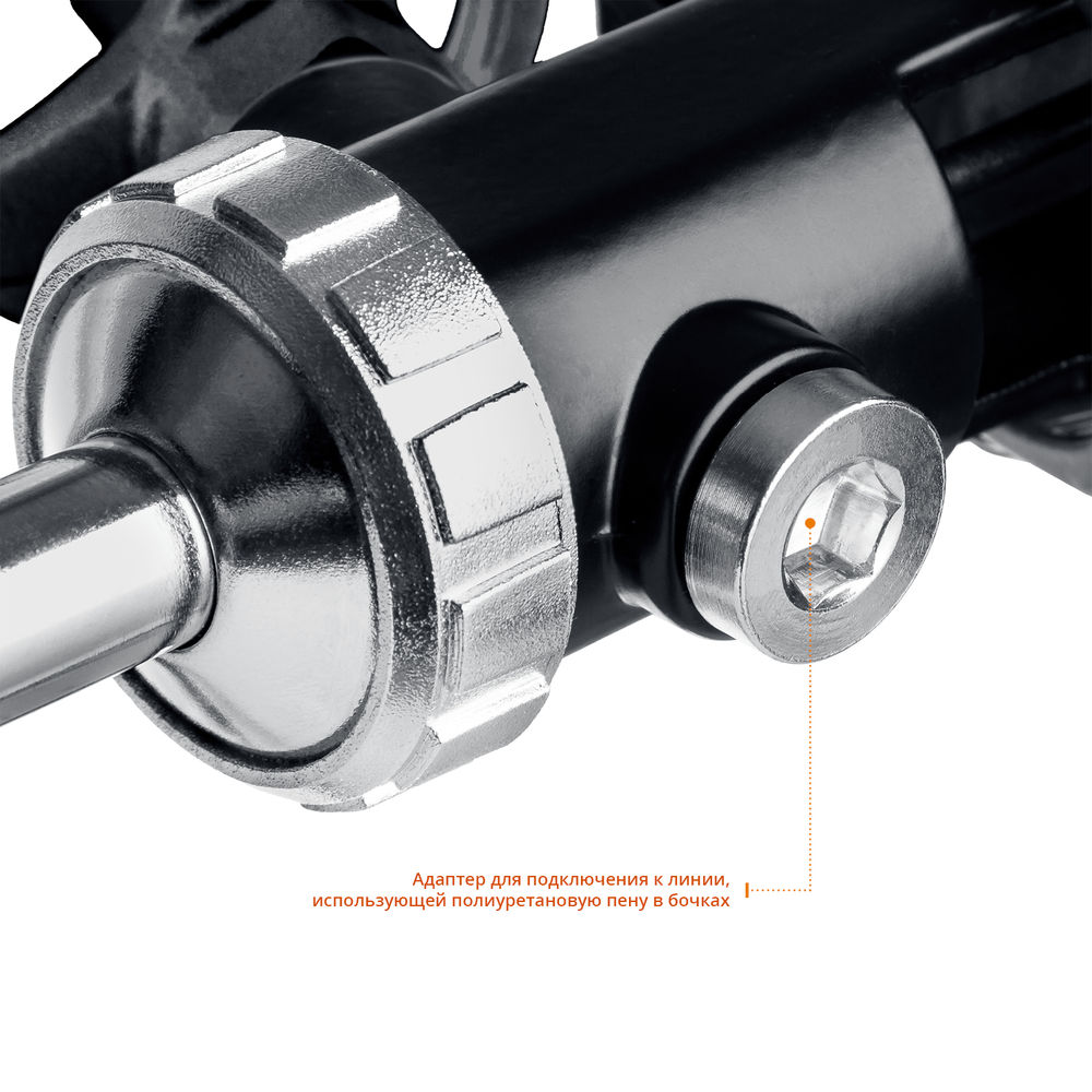 Пистолет для монтажной пены Grand, цельнометаллический KRAFTOOL 06853