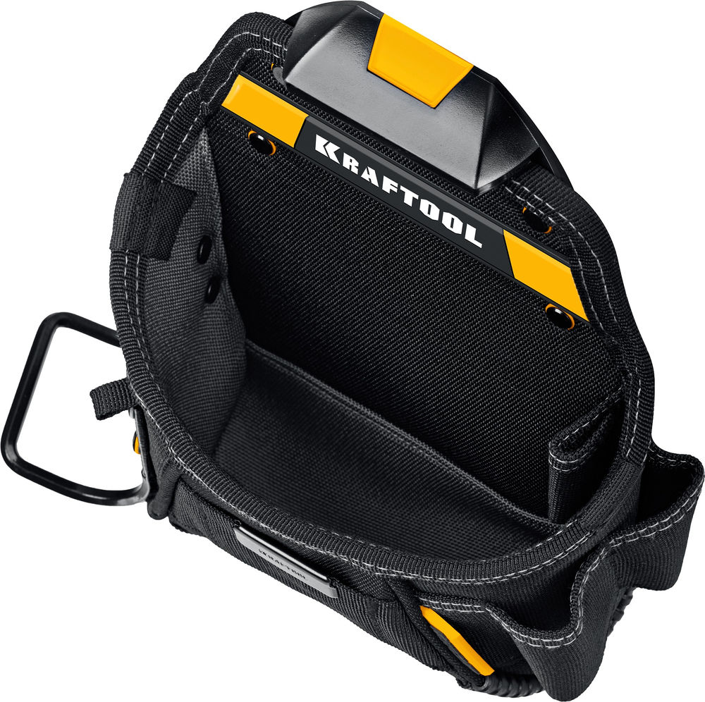 Сумка поясная 240 х 250 мм с быстросъёмным креплением FastClip KP-6 KRAFTOOL 38775