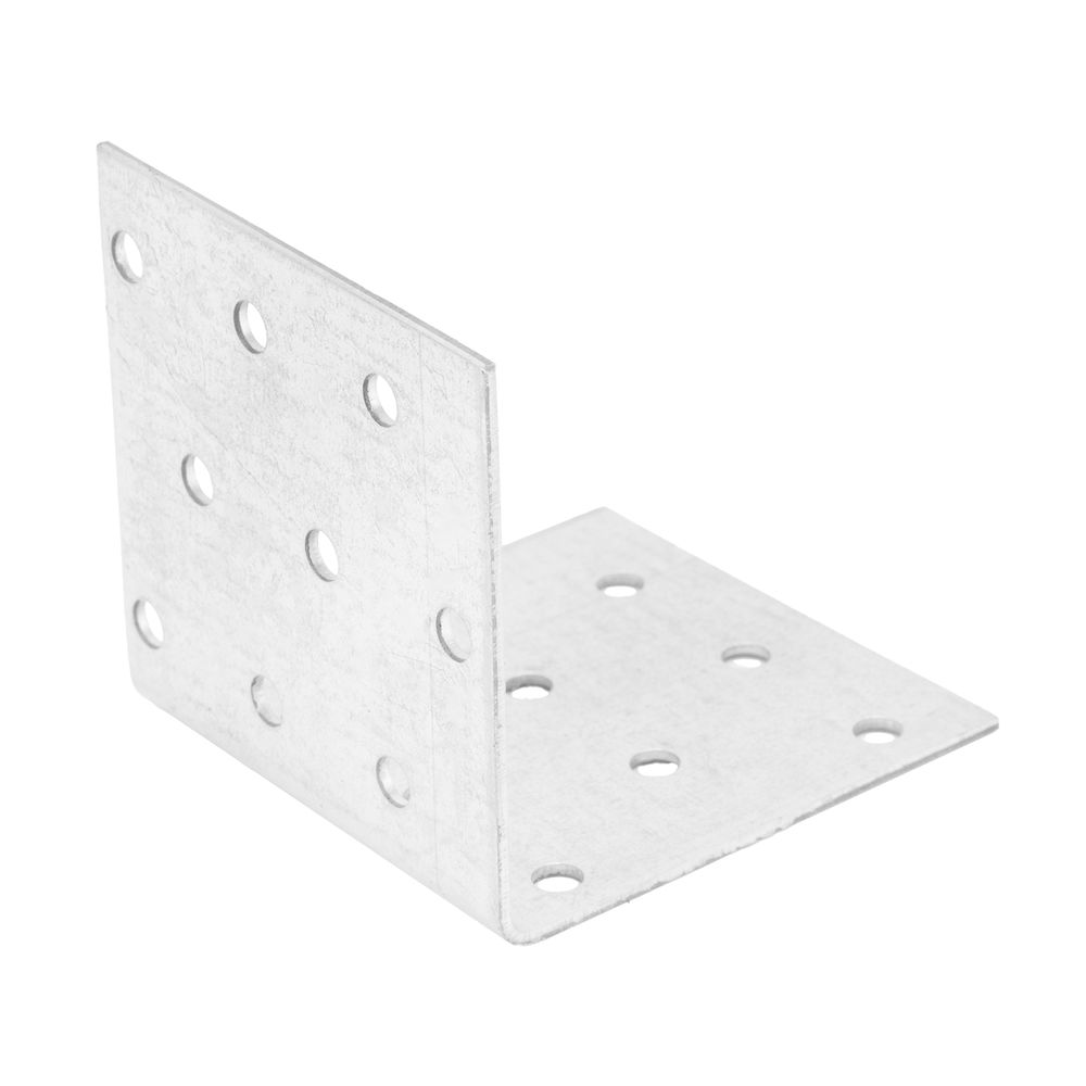 Крепежный уголок равносторонний 2 мм, KUR 60 x 60 x 60 мм Сибртех (46421)