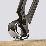 Кусачки торцевые плотницкие, 250 мм, фосфатированные, обливные ручки (KN-5001250)