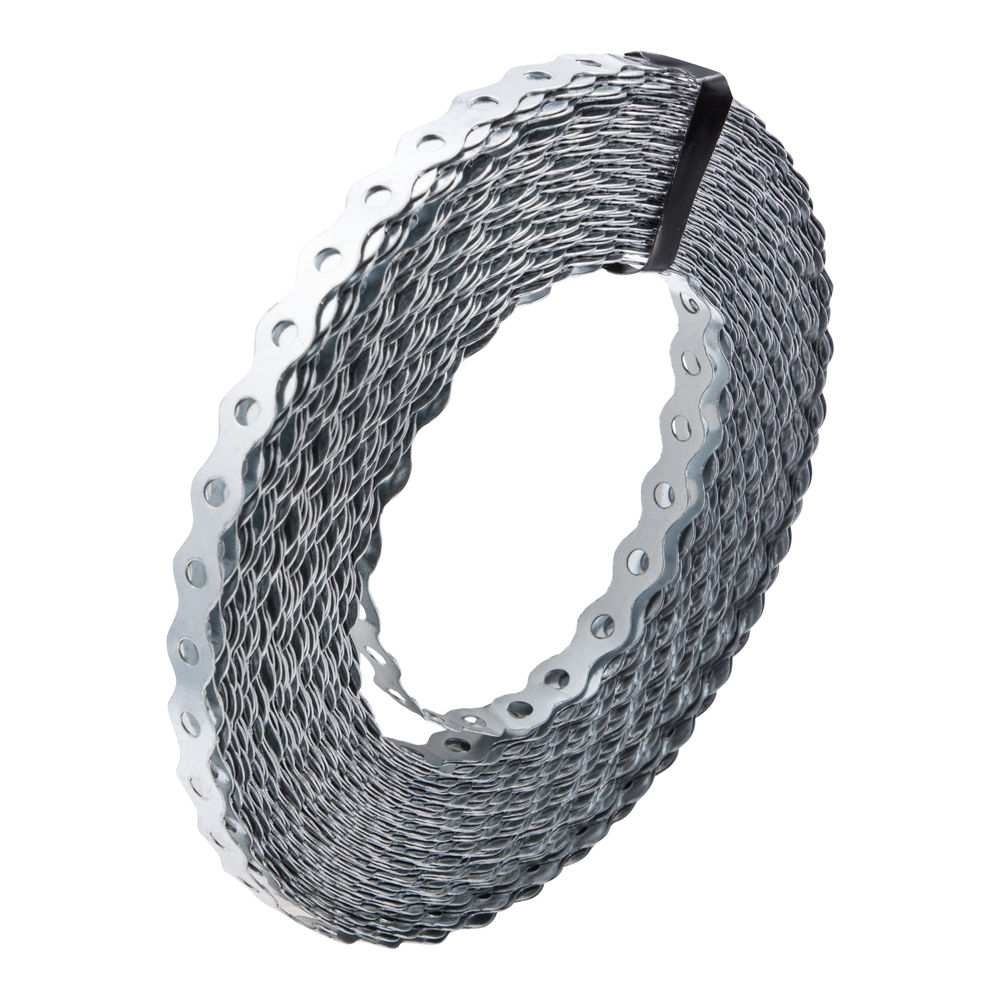 Лента перфорированная вентиляционная, волна, 0.55 мм, LP VLN 1.2 см х 25 м, цинк Сибртех (46552)