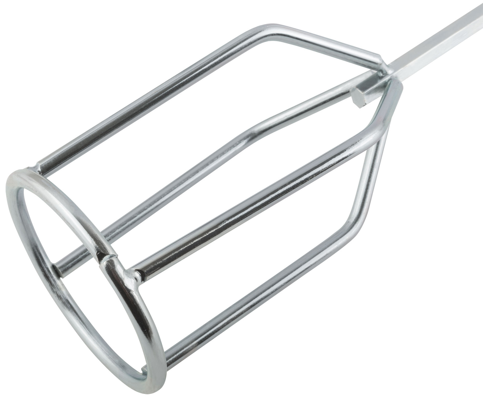 Миксер для строительных смесей повышенной вязкости оцинкованный 80х400 мм (04205)