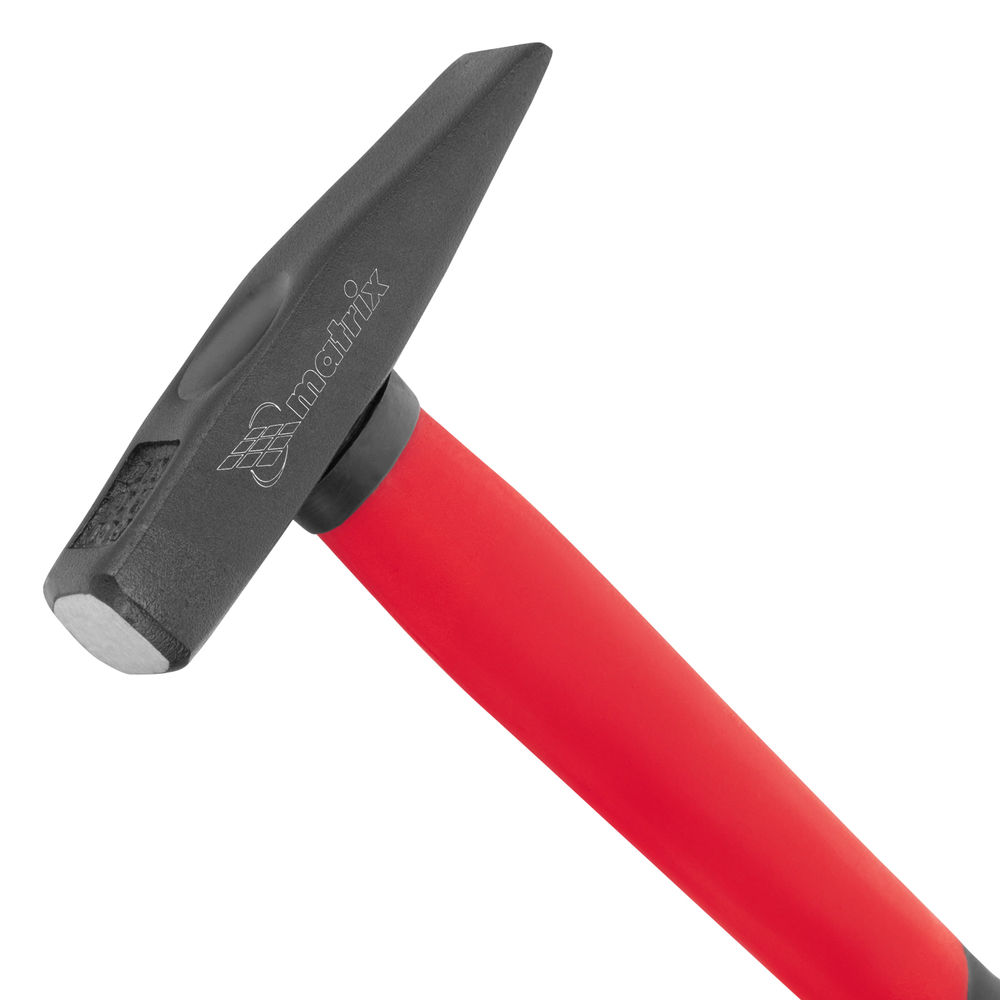 Молоток слесарный, 100 г, фибергласовая обрезиненная рукоятка Matrix (10315)