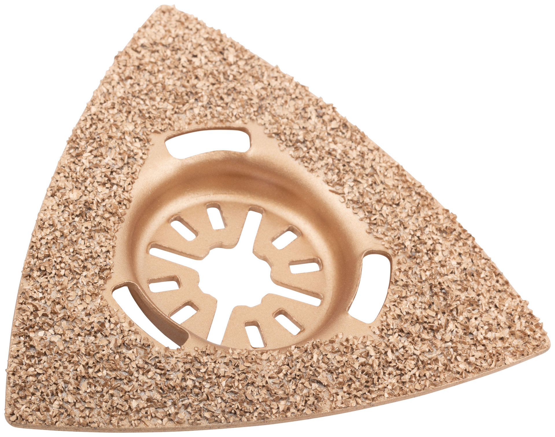 Насадка шлифовальная карбидная треугольная 80 мм (37935)