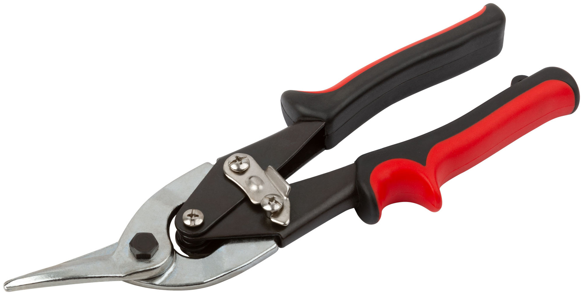 Ножницы по металлу Aviation усиленные, прорезиненные ручки, левые 250 мм (41471)