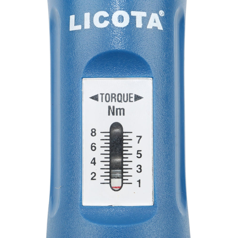 Отвертка динамометрическая 1/4, 1-8Nm, Licota, AWT-30105C