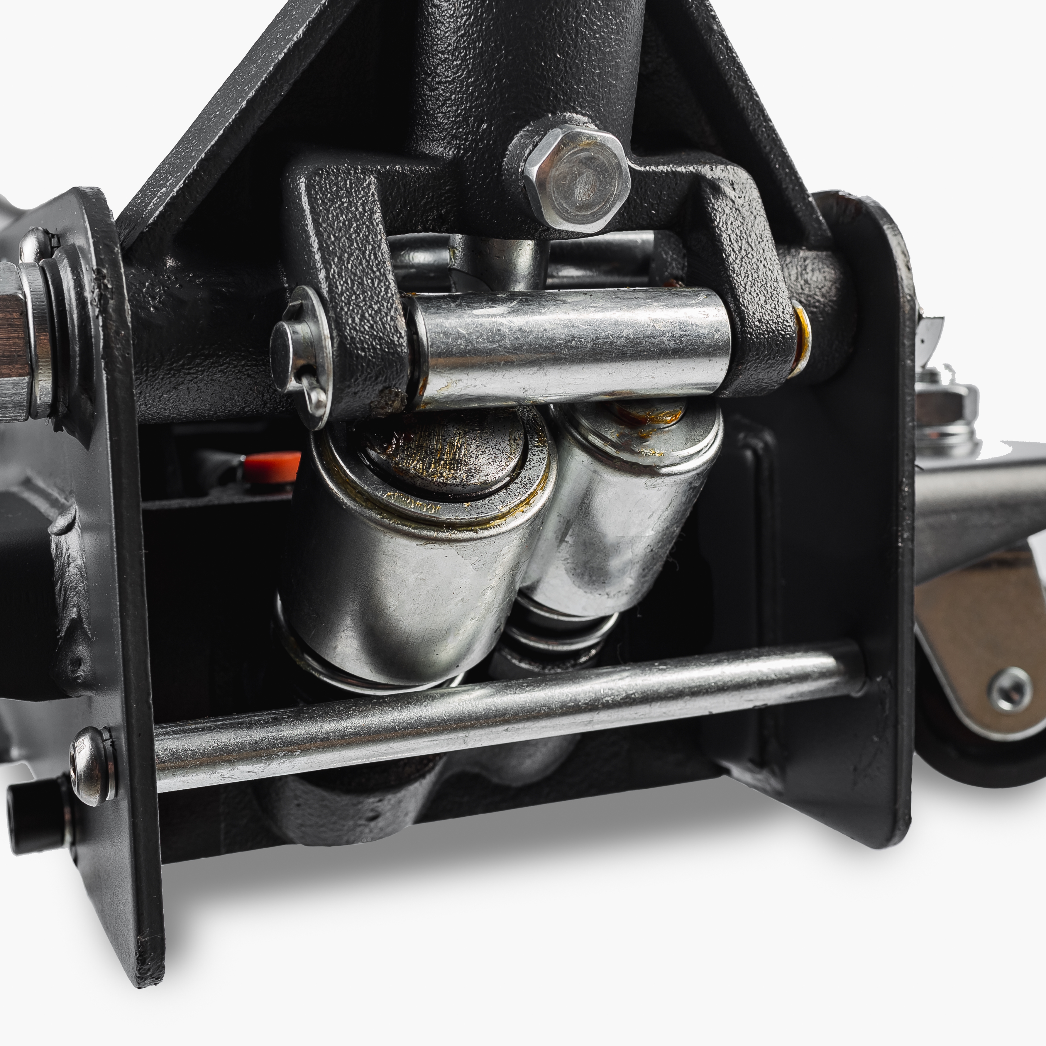 Домкрат подкатной низкого подхвата 3 т, 75-505 мм, усиленный Quick Up RUNTEC RT-PJL3Q