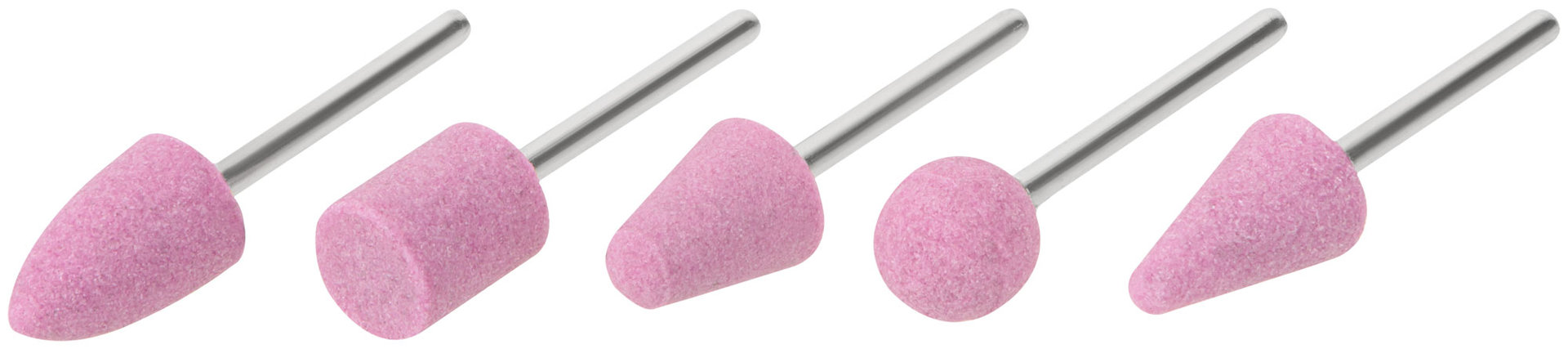 Шарошки абразивные по металлу, 5 шт. ( малые ) (36468)