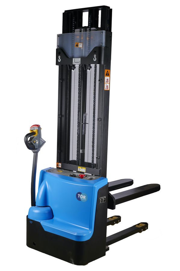 Штабелер самоходный 1,5 т 3,5 м TOR WS15H-3500SC PRO 24/85 В/Ач контр. скорости подъема (1043123)
