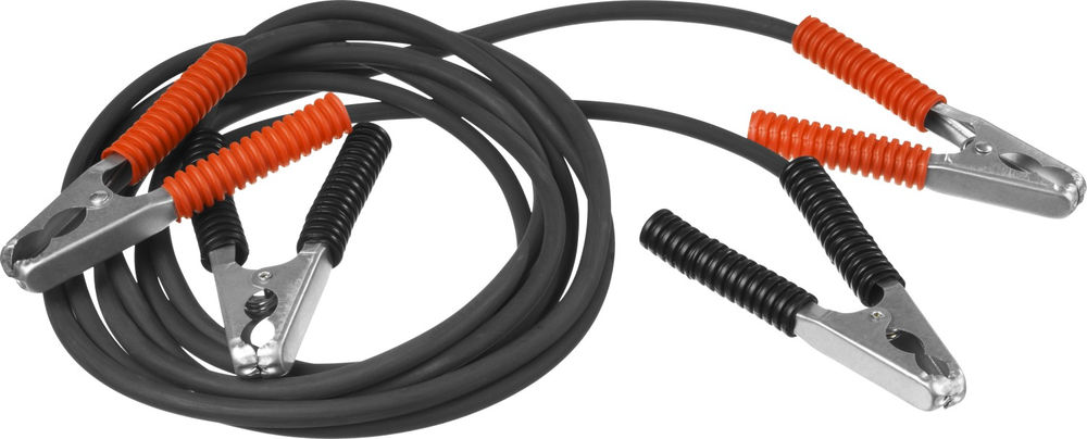 Пусковые морозостойкие провода 300 А 2.5 м СИБИН 59340-300-2.5