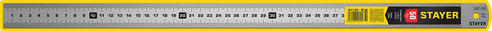 Линейка нержавеющая длина 0.5 м Professional STAYER 3427-050