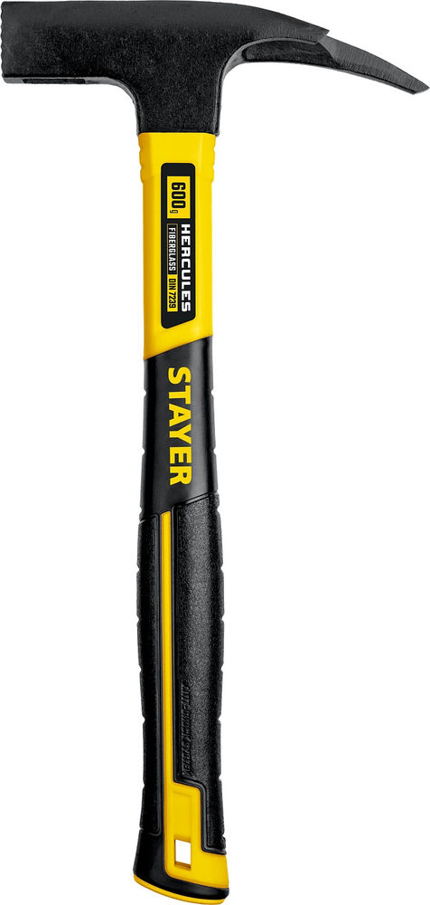 Молоток кровельщика Hercules, 600 г, с фиберглассовой рукояткой STAYER Professional 20201_z01