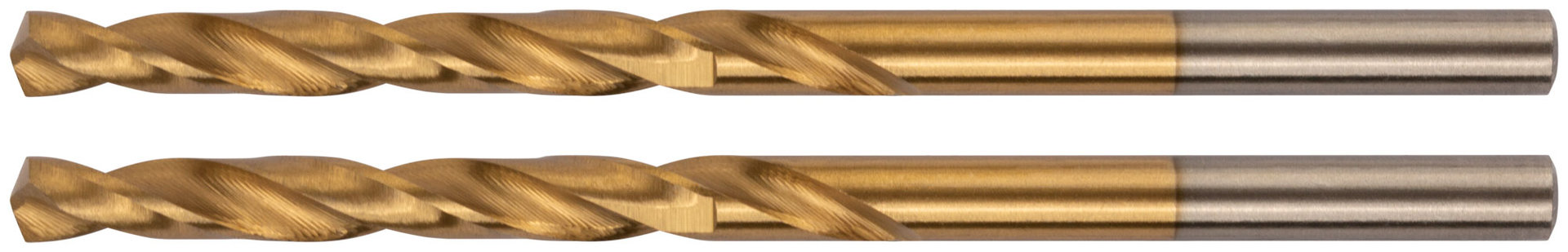 Сверла HSS по металлу, титановое покрытие, в блистере 4,5 мм (2 шт.) (34345)