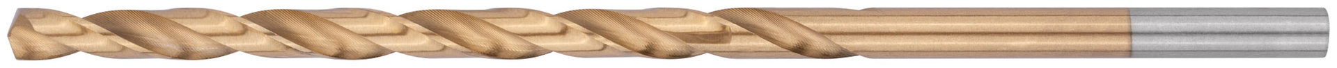 Сверла HSS по металлу, удлиненные, титановое покрытие 5,5х139 мм (10 шт.) (34255)