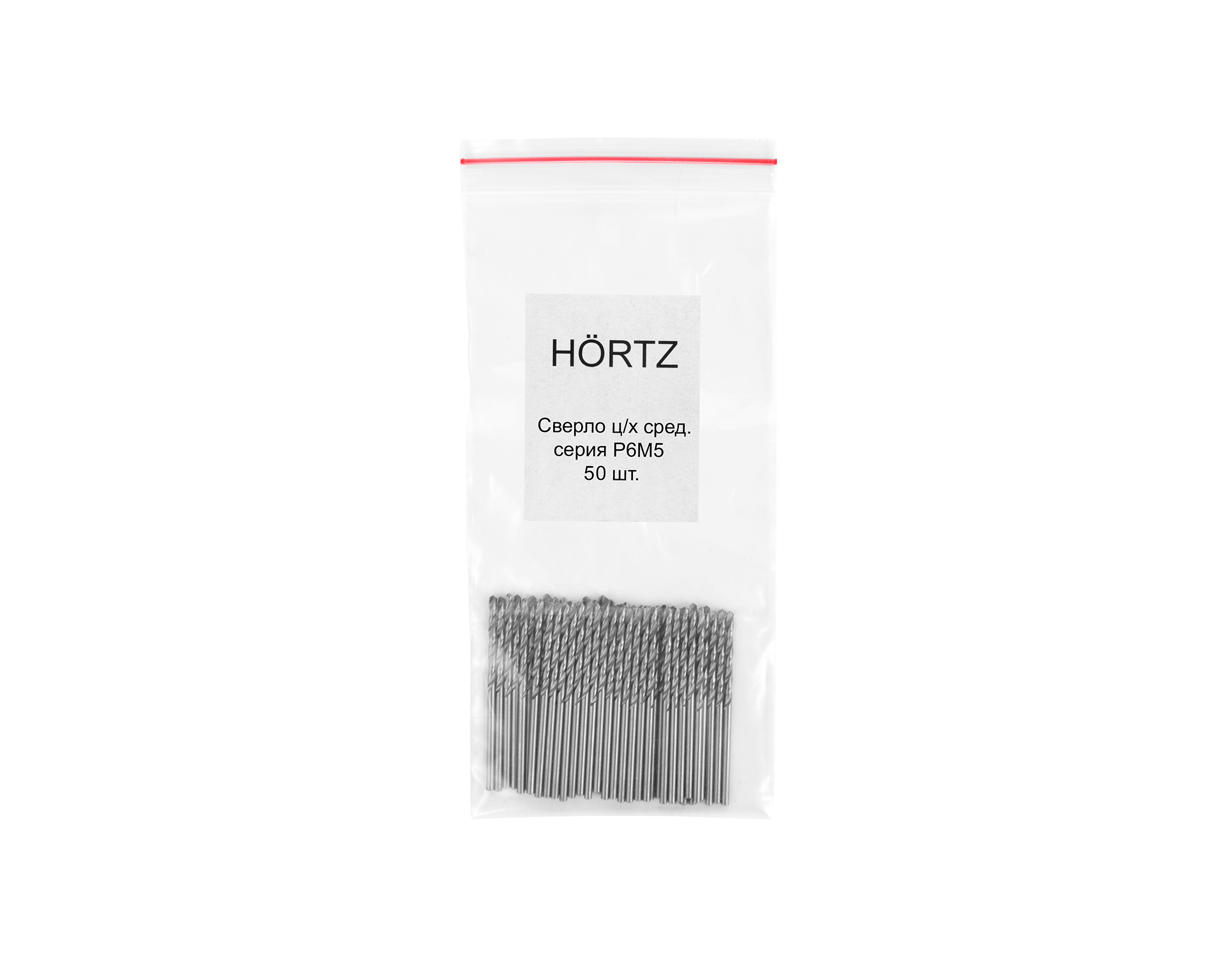 Сверло цилиндрический хвостовик 0,95 средняя серия Р6М5 HORTZ (50 шт)