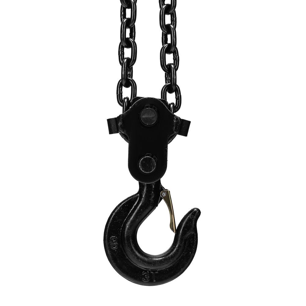 Таль цепная, 3 т, H подъема 3 м, расстояние между крюками 470 мм Sparta (519195)