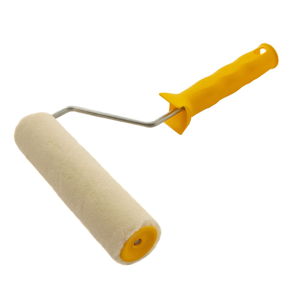 Валик Лаки, 180 мм, ворс 5 мм, D - 36 мм, D ручки - 6 мм, велюр Сибртех (80242)