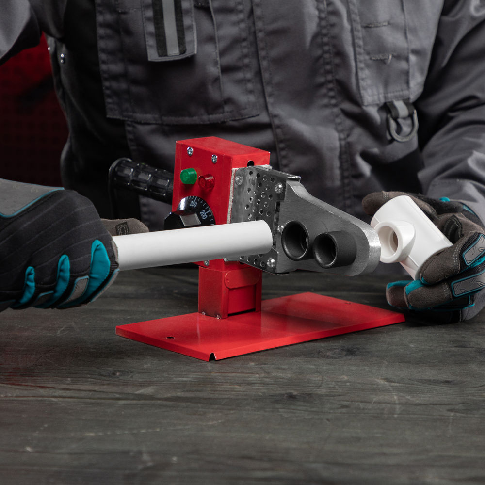 Аппарат для сварки пластиковых труб K W 600, 600 Вт, 300 °C, 20-25-32-40 мм, блистер Kronwerk (94212)