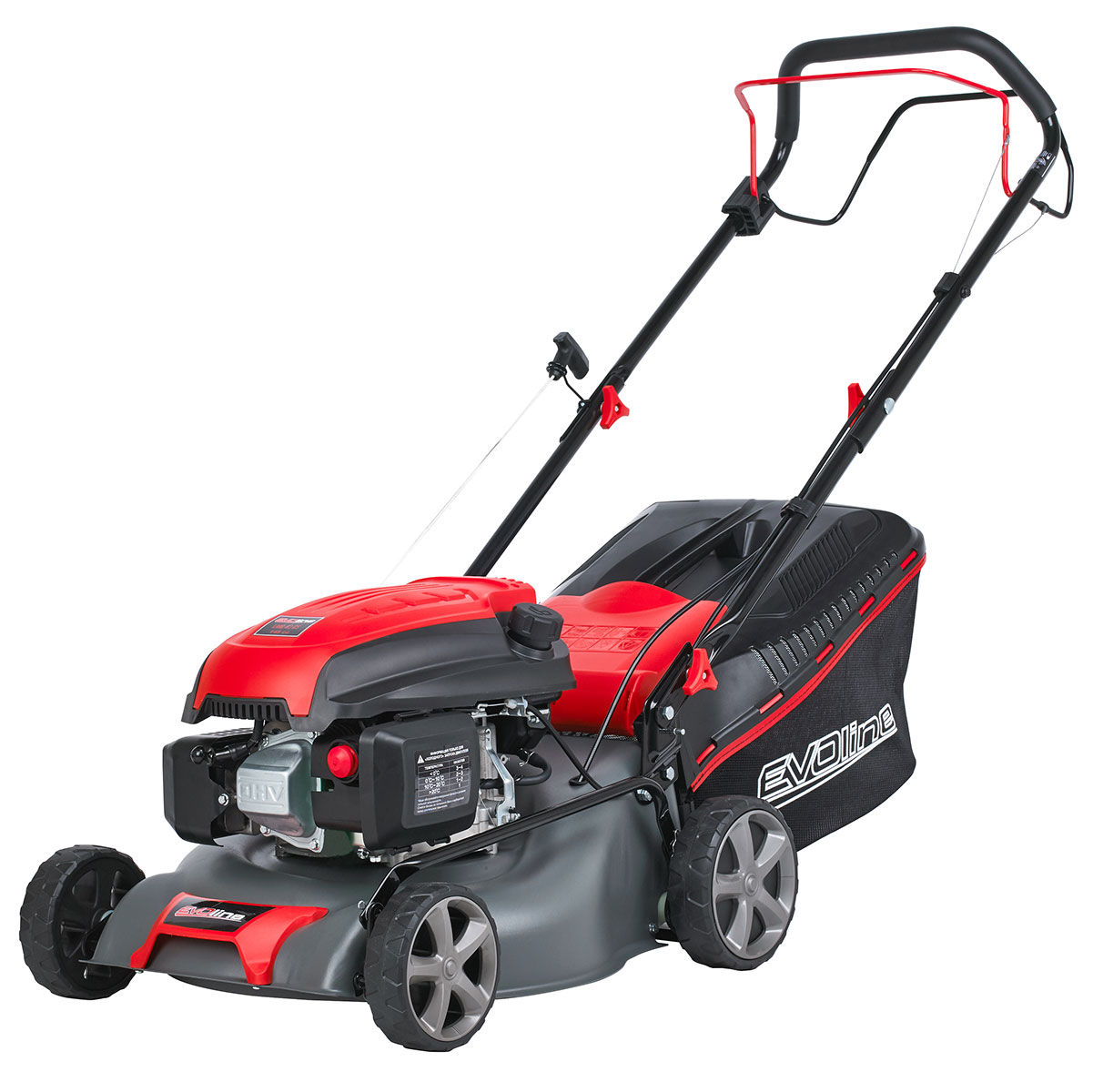 Газонокосилка бензиновая (бензокосилка) EVOline LMG 42 CS