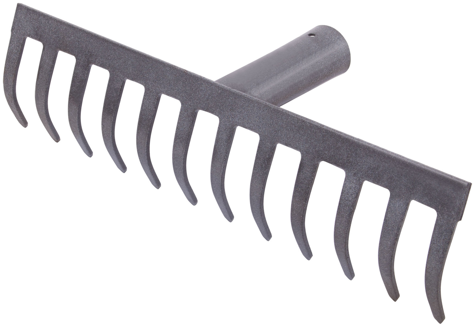 Грабли, прямой зуб, 12 зубьев, без черенка (76953)