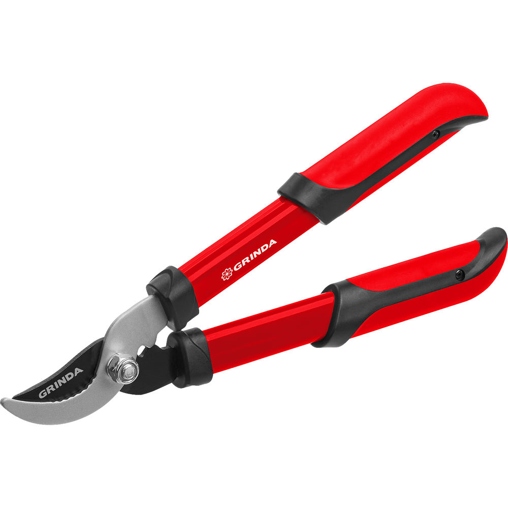 Малый плоскостной сучкорез R-390, 390 мм, закаленные лезвия, стальные рукоятки GRINDA 8-424108