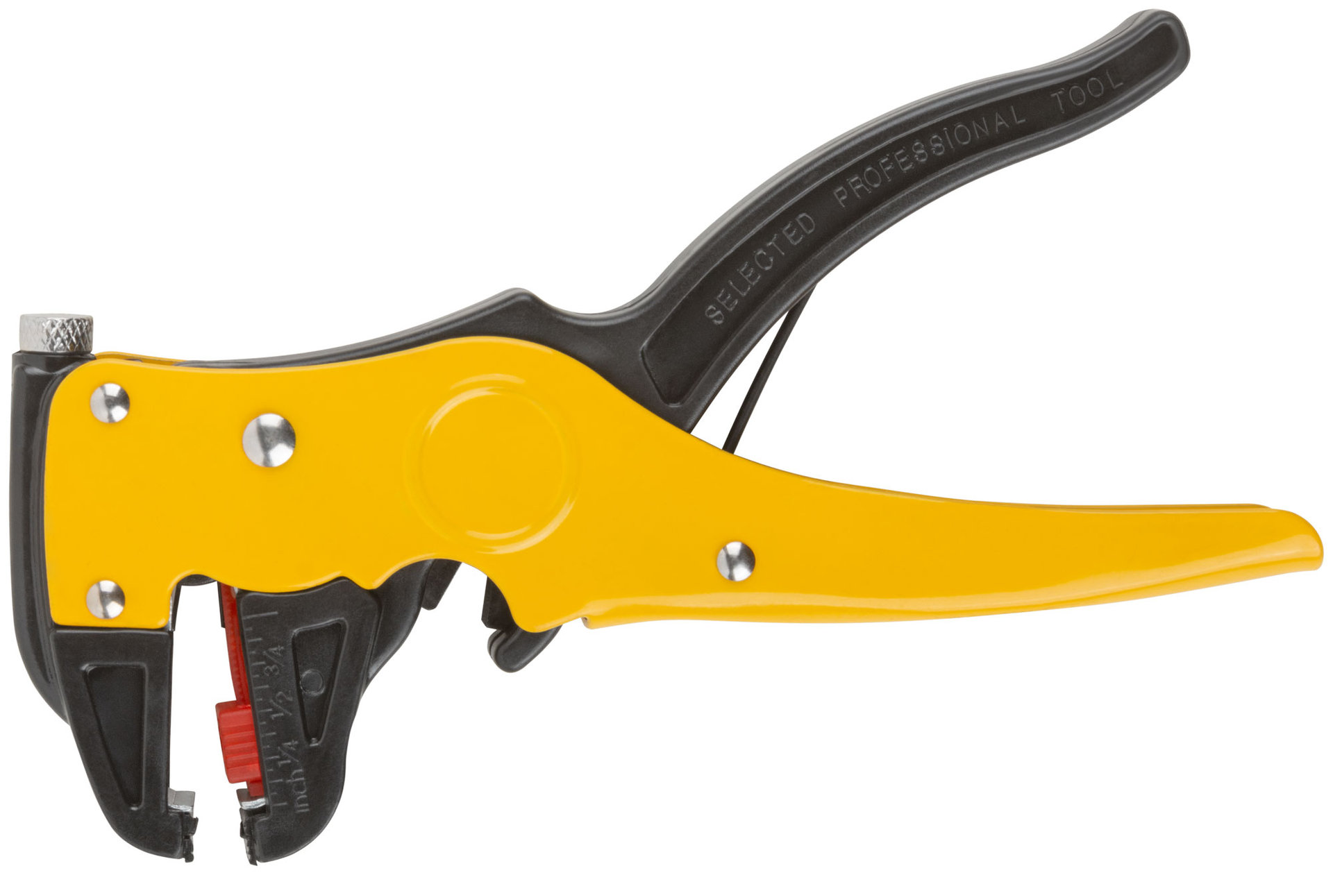 Клещи-автомат для зачистки изоляции усиленные, диаметр проводов 1,0-7,0 мм (60024)