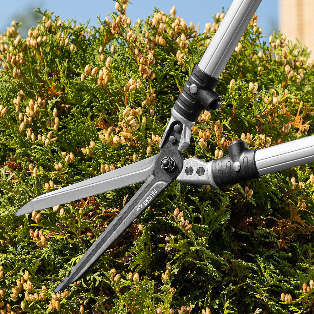 Кусторез, 600 мм, кованый, алюминиевые обрезиненные рукоятки, Forged LUXE Palisad (605945)