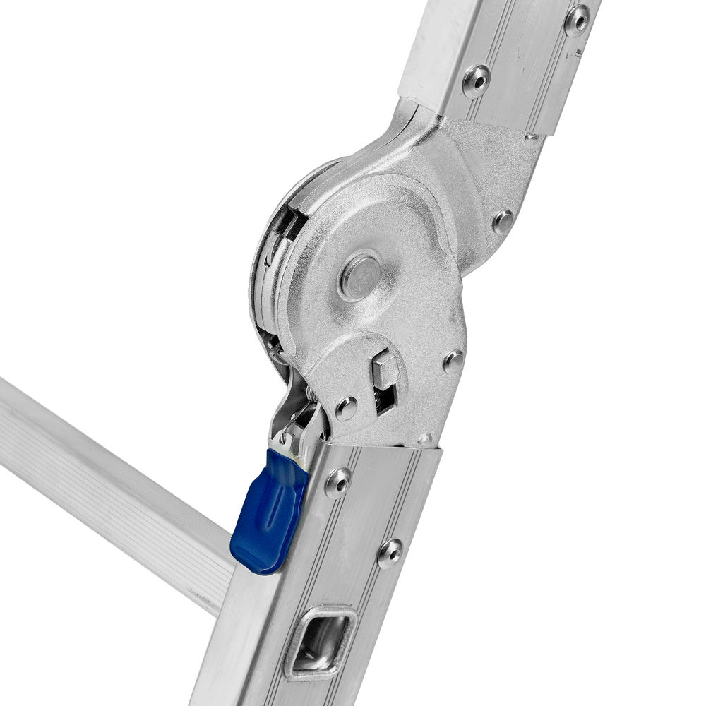 Лестница шарнирная алюминиевая, 4 х 4 ступени, Сибртех (97882)