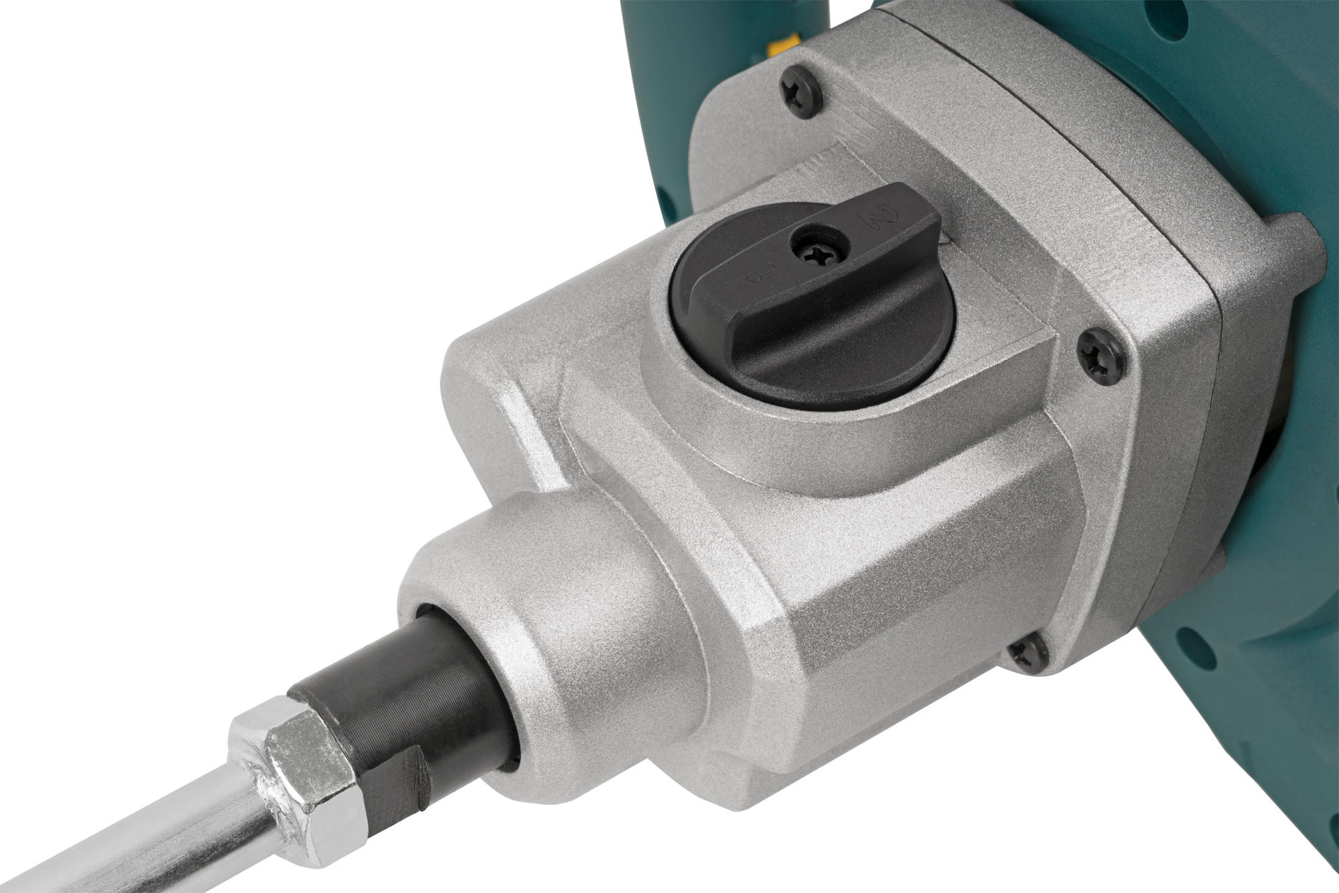 Миксер 1400 Вт; 0-580 / 0-900 об/мин; 72 Нм; 120 л; двухскоростной, металл.корпус, рез.накл.; коробка (80040)