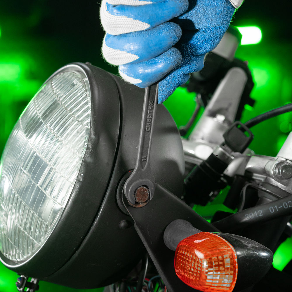 Набор ключей рожковых, 6 - 19 мм, 6 шт., CrV, фосфатированные Сибртех