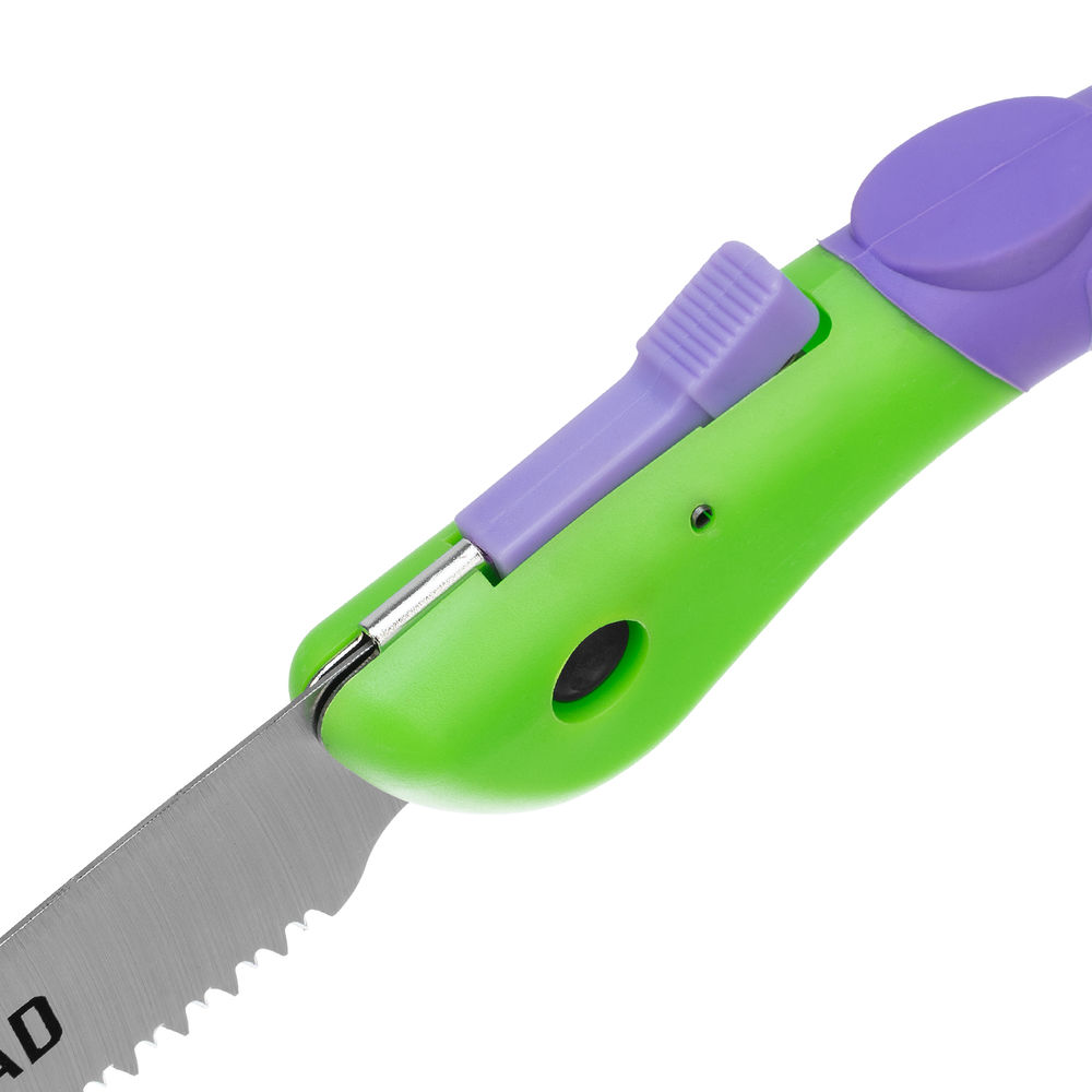 Пила садовая складная, 150 мм рабочая часть, пластиковая обрезиненная рукоятка, Palisad (604145)