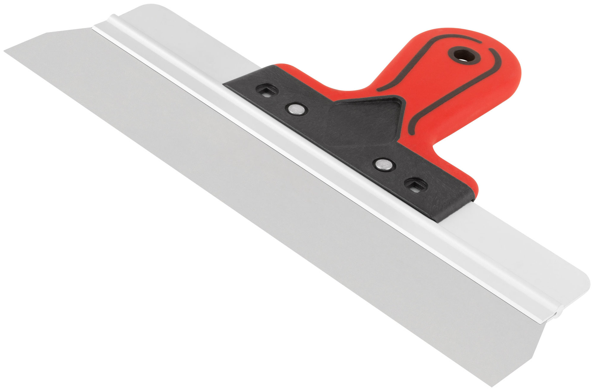 Шпатель фасадный Профи, нержавеющая сталь, прорезиненная ручка 300 мм (06424)