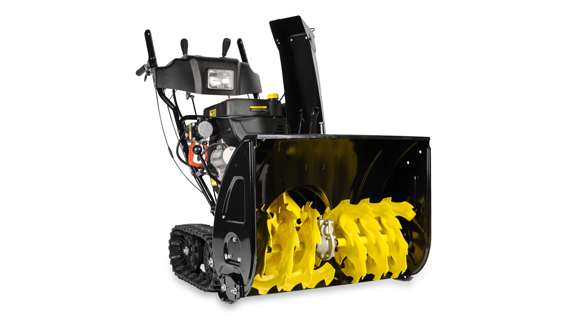 Снегоотбрасыватель CHAMPION STT1171E (12лс70см6F/2Rгусениц5,5л123,5кг эл.старт,фара,обогрев,зимн.дв) (STT1171E)