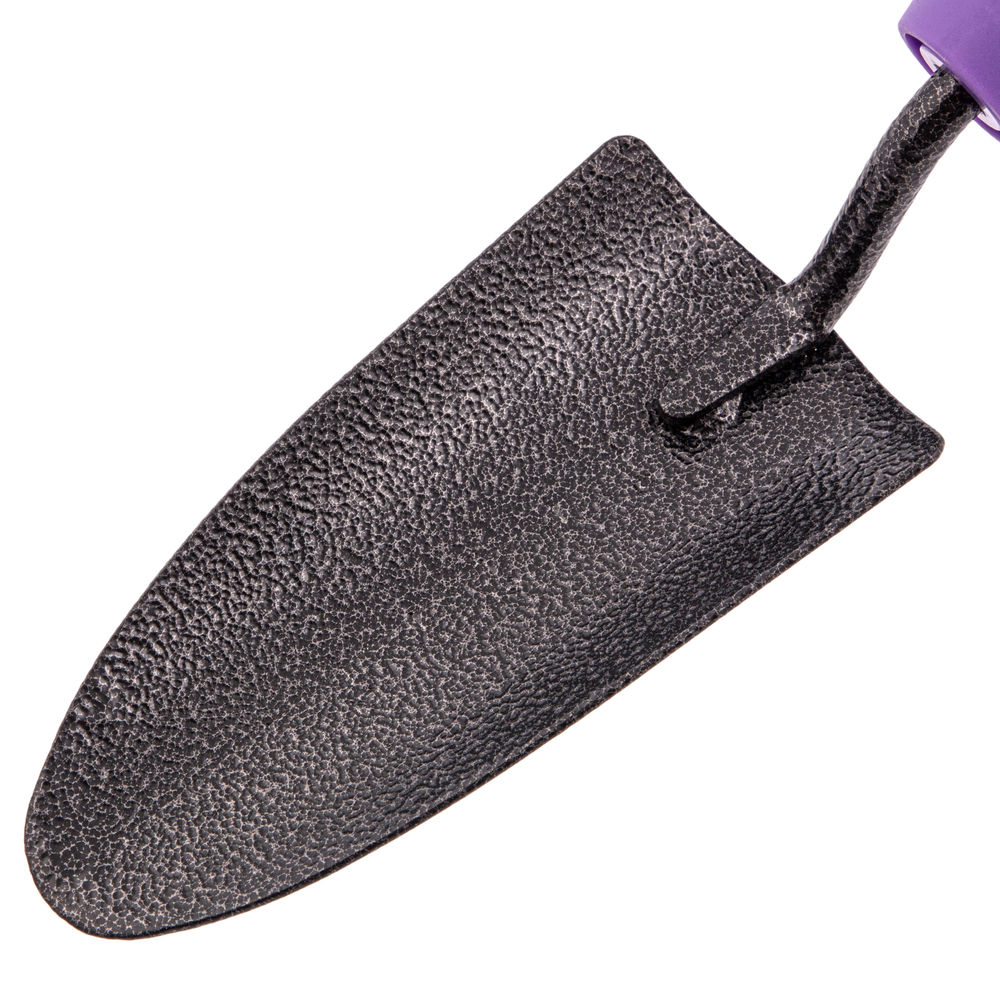 Совок посадочный узкий, 65 х 300 мм, стальной, обрезиненная эргономичная рукоятка, Era, Palisad (62647)