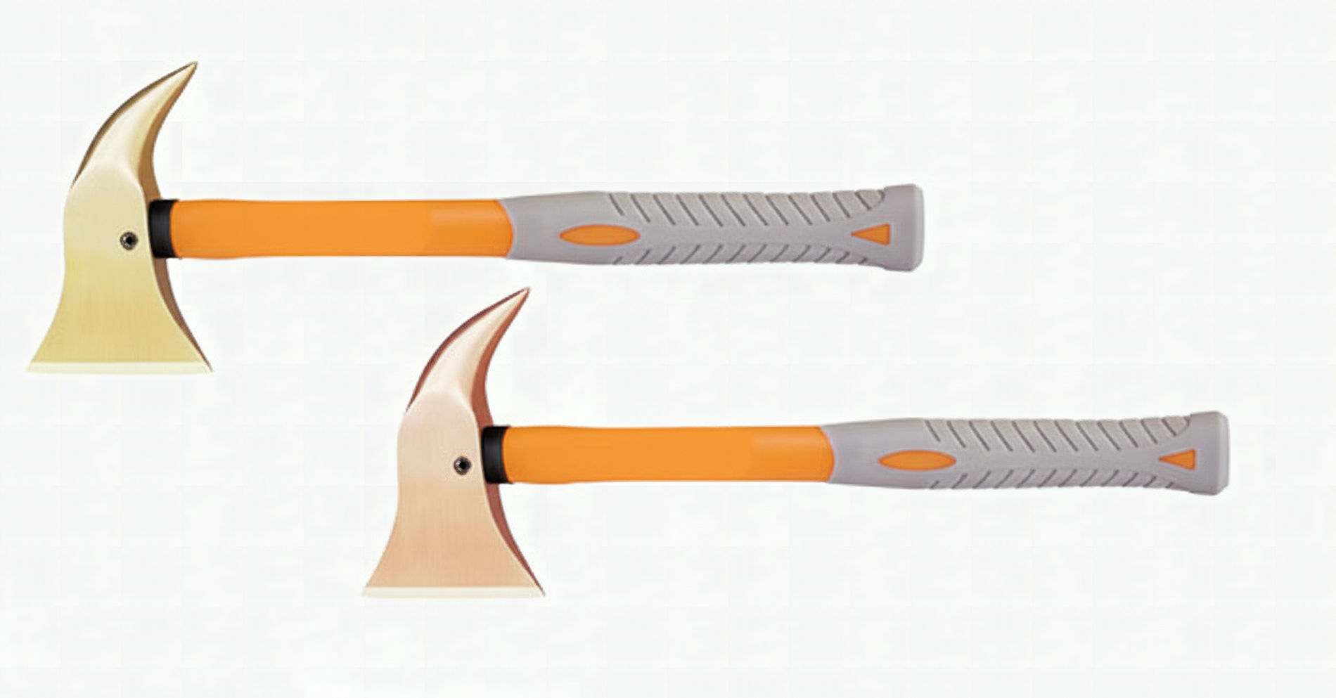 Топор пожарный AlCu рукоятка фиберглас искробезопасная 195-1002, HORTZ