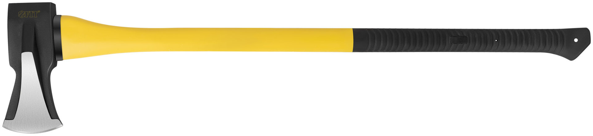 Топор-колун ушастый кованый, фиберглассовая длинная ручка 900 мм, 2000 гр.